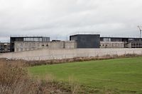 Lok , Sanem , Neues Gefängnis Uerschterhaff , Gefängnis für Untersuchtungshäftlinge , Foto: Guy Jallay/Luxemburger Wort