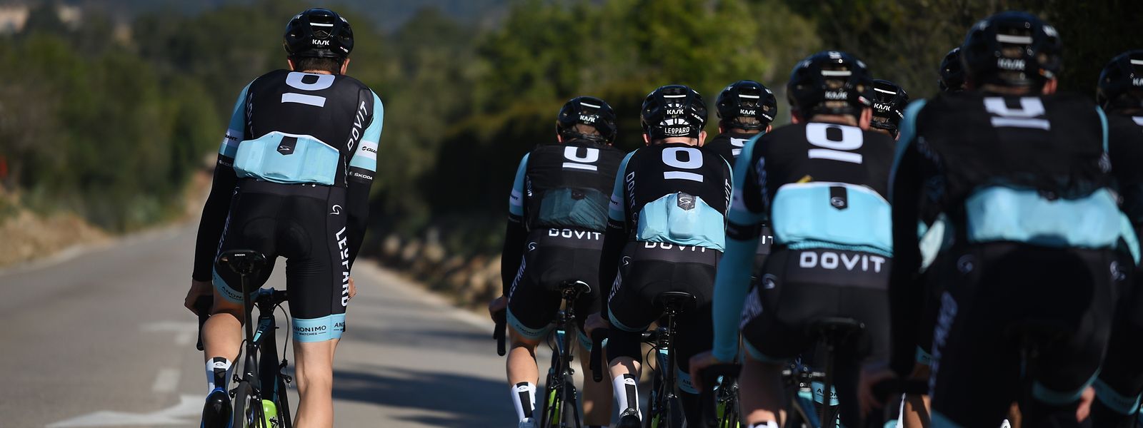 Die Fahrer des Teams Leopard hoffen darauf, irgendwann ins Profigeschäft einsteigen zu können.