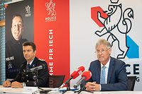 IPO , PK Police , vlnr  Philippe Schrantz ,  Henri Kox , Foto:Guy Jallay/Luxemburger Wort