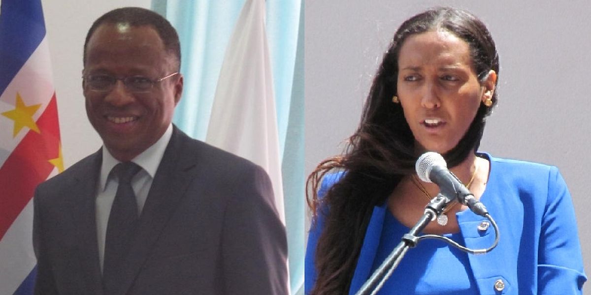 Ulisses Correia (MpD) e Janira Hopffer-Almada (PAICV) são os dois principais candidatos ao cargo de primeiro-ministro de Cabo Verde