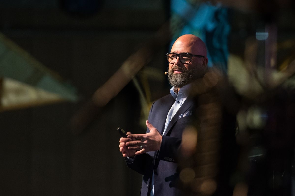 Romain Poulles vom "Luxembourg Center for Circular Economy".