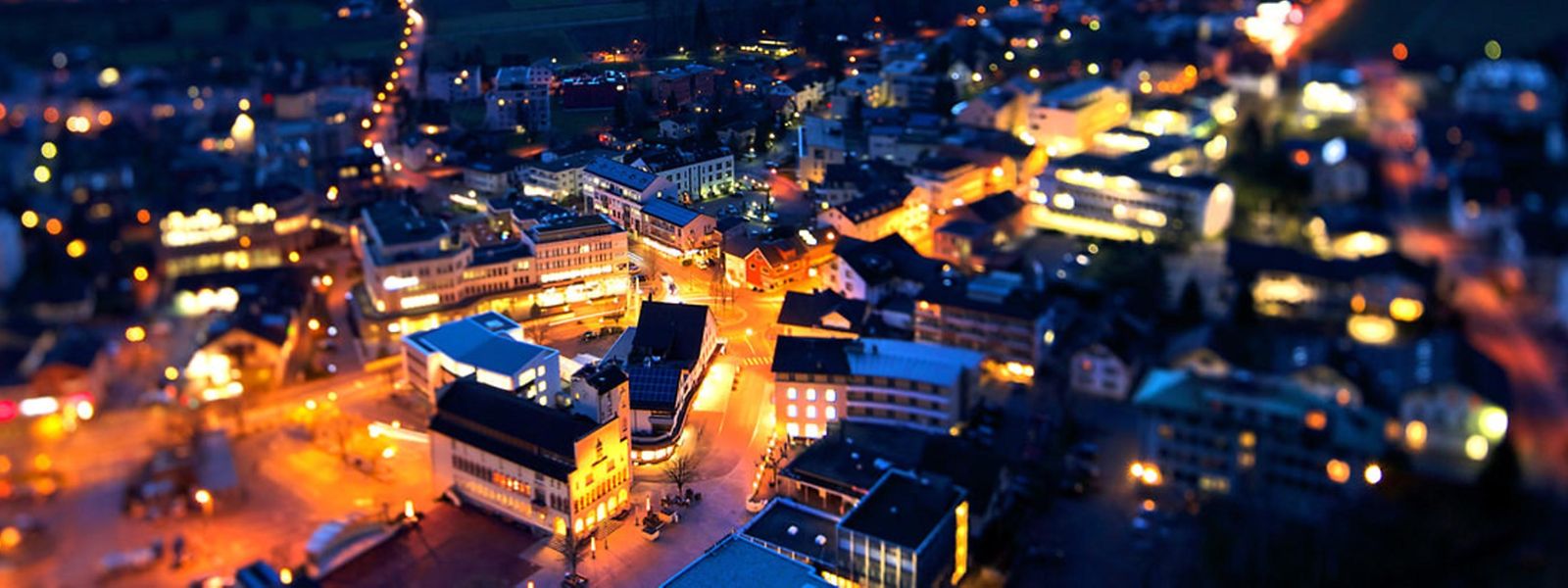 20 Mal kleiner als Luxemburg: Die liechtensteinische Hauptstadt Vaduz.