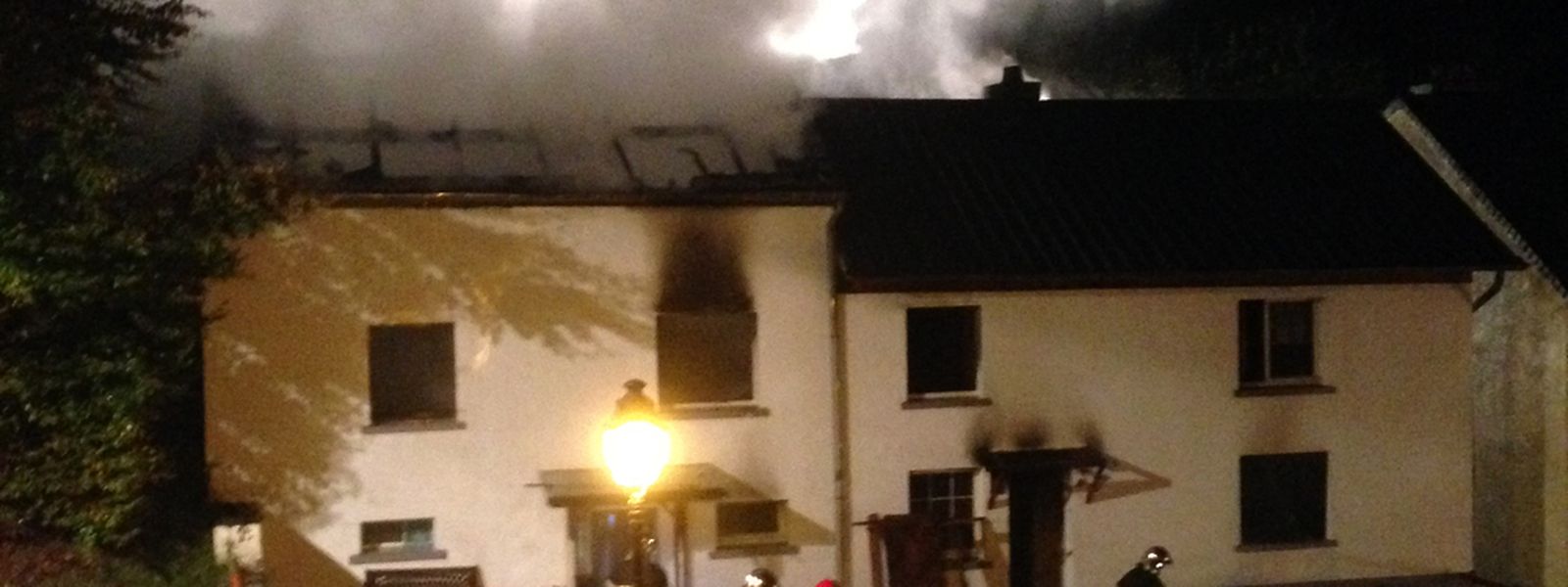 Bei dem Brand am Sonntagabend wurde niemand verletzt.