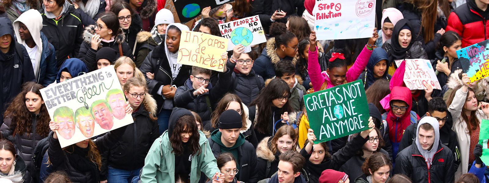 Schülerstreik für besseren Klimaschutz 