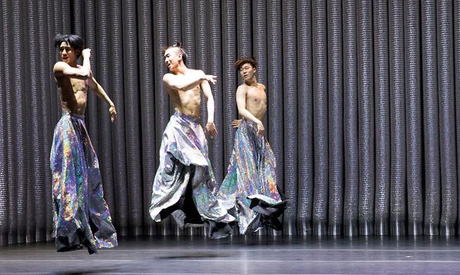The dancers in "Dragons" are precision co-ordinated and energetic