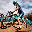 FAYETTEVILLE, ARKANSAS - JANUARY 30: Marie Schreiber of Luxembourg competes during the 73rd UCI Cyclo-Cross World Championships Fayetteville 2022 - Women's U23 / #Fayetteville2022 / on January 30, 2022 in Fayetteville, Arkansas. (Photo by Chris Graythen/Getty Images)