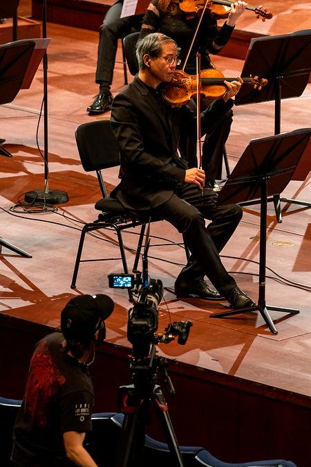 Haoxing Liang, Konzertmeister de l’OPL.
