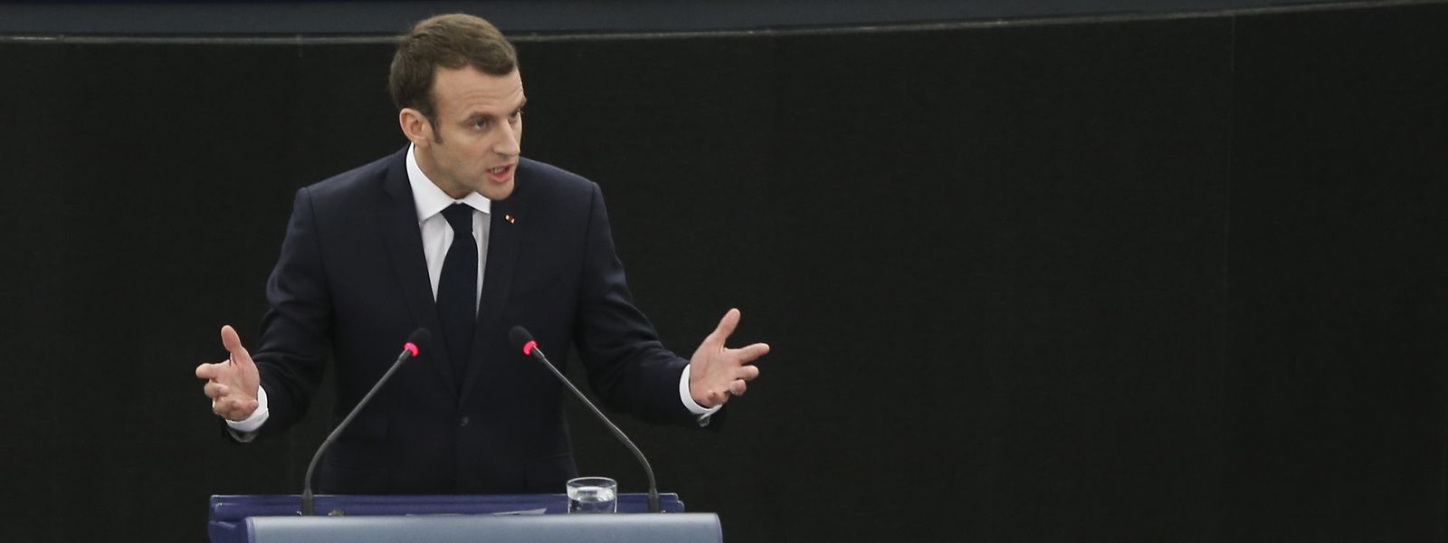 Der überzeugte Europäer stößt mit seinen Ideen nicht überall auf Gegenliebe. Auch nicht in Straßburg.