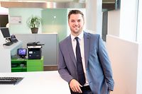 Grevenmacher, Agence BIL - 2 place du Marché. Photos Campagne BIL . Photo: Steve Eastwood