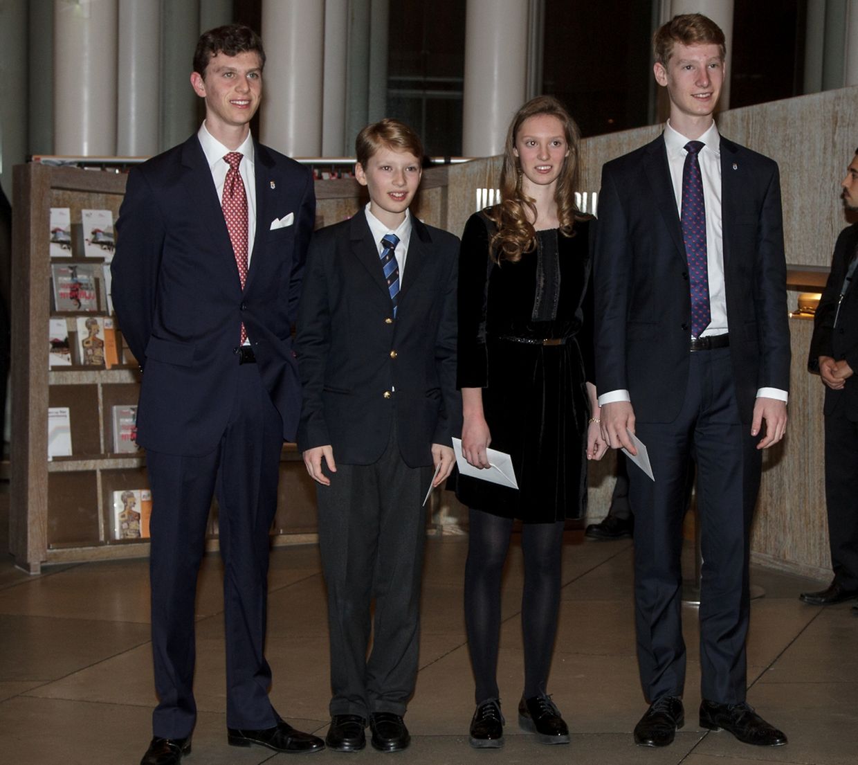 Paul Louis von Nassau, Jean von Nassau, Charlotte von Nassau  und Leopold von Nassau.