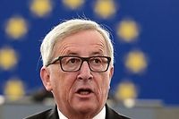 Le président Juncker a félicité Emmanuel Macron dès dimanche soir