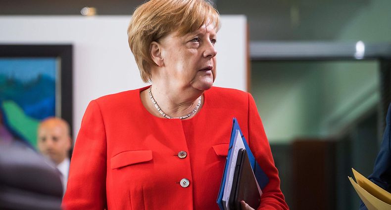 Angela Merkel s'est dit «tout à fait disposée à parler avec le nouveau gouvernement italien des moyens d'aider davantage de jeunes à trouver un travail».