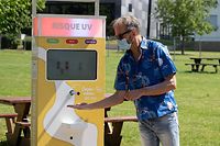 conférence de presse - Stations de crème solaire gratuite au Luxembourg - Fondation Cancer - Hesperange -  - 11/06/2021 - photo: claude piscitelli