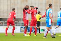 Hakim Abdallah (Hesper - 28) - Nicolas Perez (Hesper - 90) / Fussball BGL Ligue Luxemburg, 24. Spieltag Saison 2020-2021 / 28.04.2021 / Swift Hesper - FC Wiltz 71 / Stade Alphonse Theis / Foto: Yann Hellers