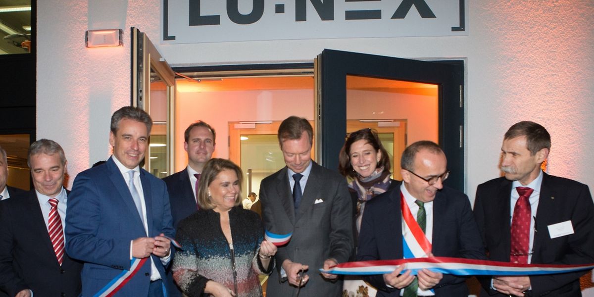 Am Freitag wurde die Lunex im Beisein des großherzoglichen Paares eingeweiht. 