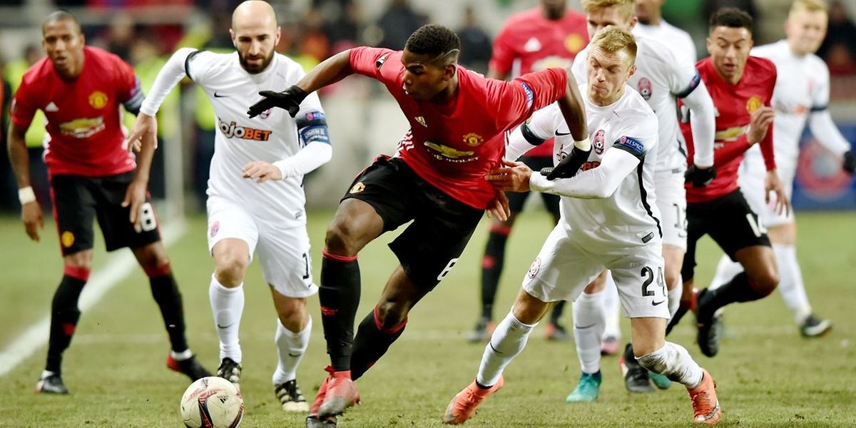  Paul Pogba und Manchester United setzten sich im letzte Gruppenspiel durch.