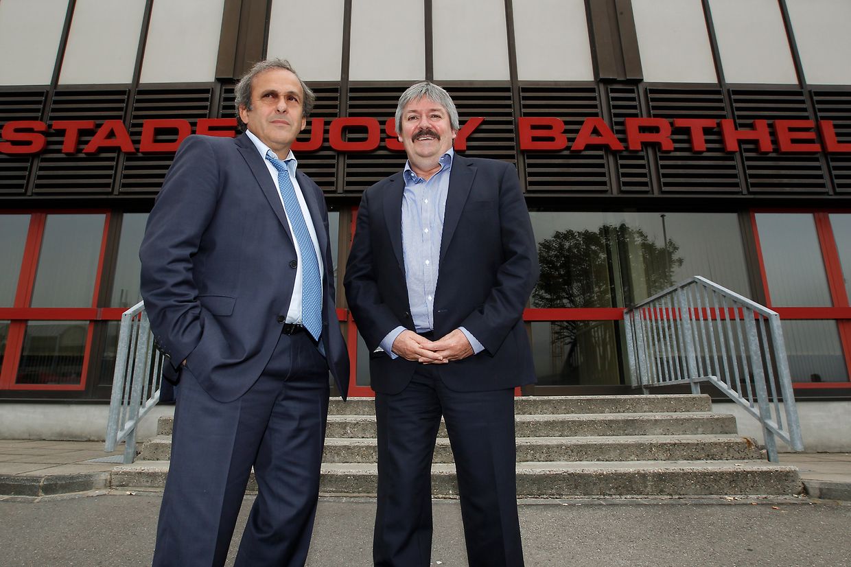 La venue de Michel Platini, alors président de l'UEFA, va s'avérer décisive pour faire avancer le projet.