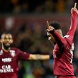 Metz' French Senegalese midfielder Opa N'Guette celebrates after scoring a goal during the French L1 football match between Metz (FCM) and Saint-Etienne (ASSE) at the Saint Symphorien Stadium in Longeville-les-Metz, eastern France, on February 2, 2020. (Photo by JEAN-CHRISTOPHE VERHAEGEN / AFP)
