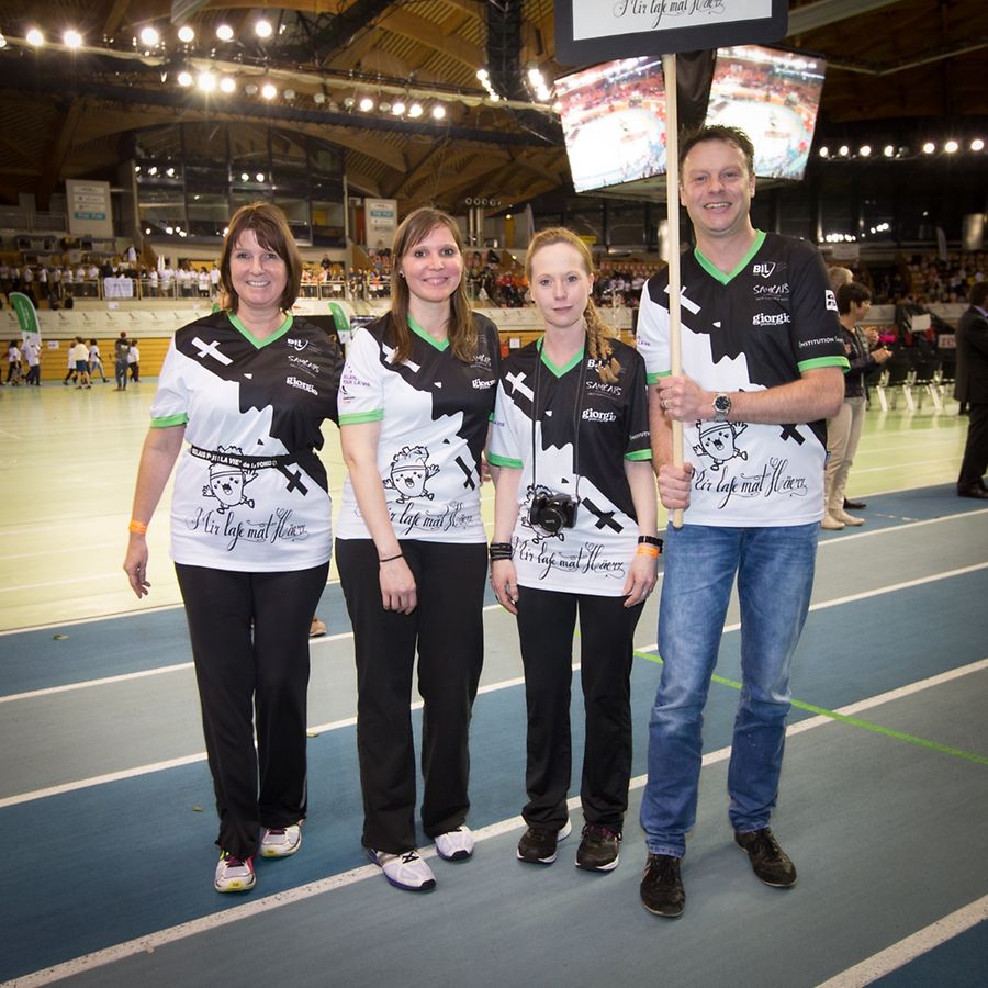 Laufen aus Solidarirät:  „Relais pour la Vie“ der Fondation Cancer, Coque