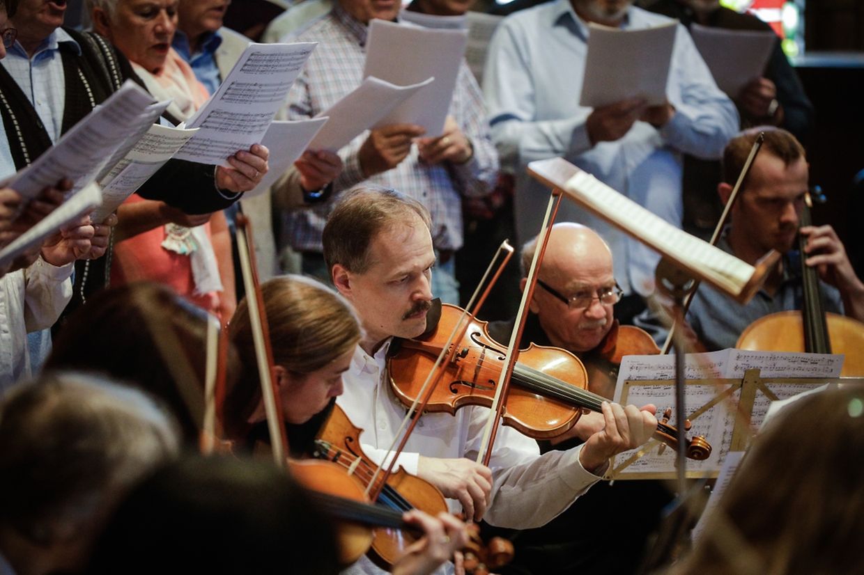 Messe für den Stadtrat und die Einwohner der Stadt Luxemburg.