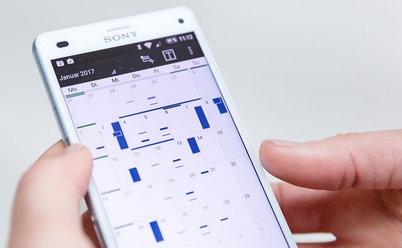 Mit Kalender-Apps hat man Mit Kalender-Apps hat man