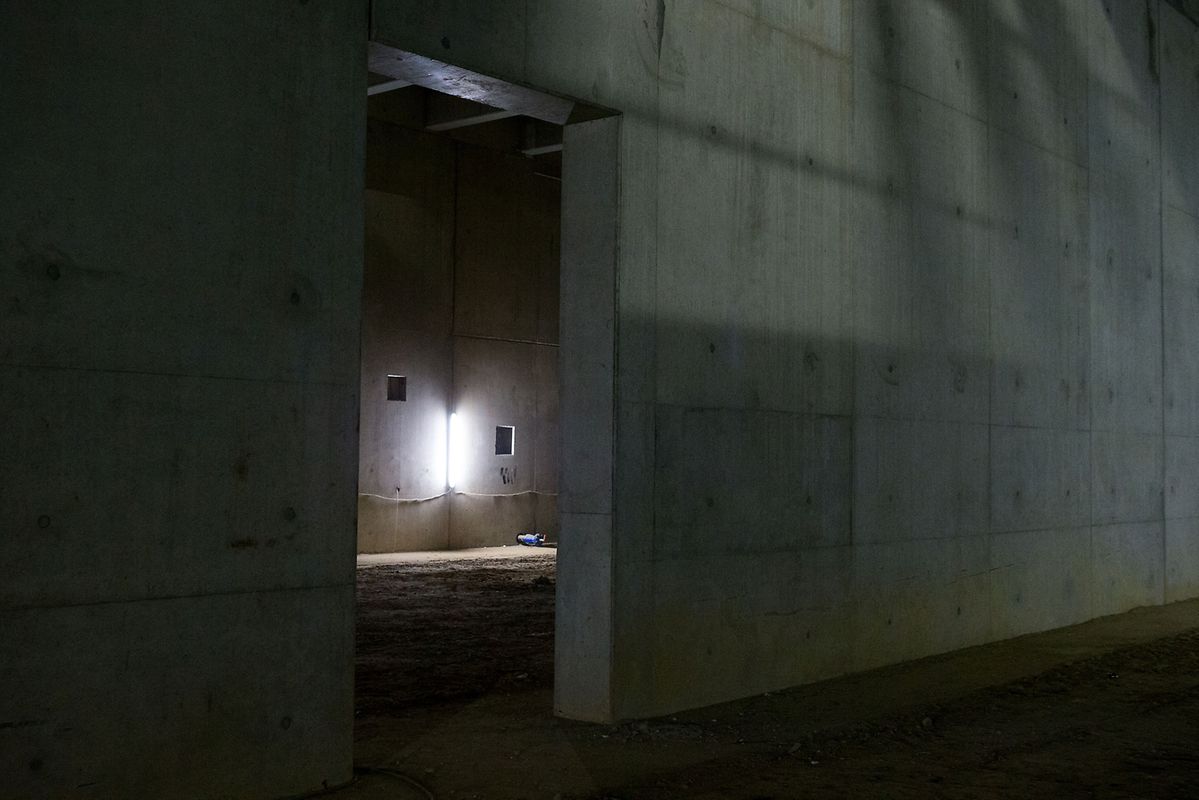 Ein Besuch im unterirdischen Bahnhof Findel.