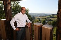 Politik, Sommerinterview Claude Turmes, Kalleksuewen Aussichtsplattform Ettelbrück, Foto: Guy Wolff/Luxemburger Wort