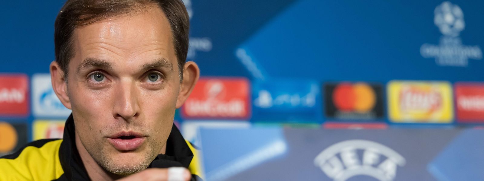 Thomas Tuchel will mit Dortmund gegen Sporting Lissabon den Achtelfinaleinzug klar machen.