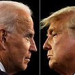 (File) This photo combination created on October 22, 2020 shows then-U.S. President Donald Trump (R) and then-Democratic President during the final presidential debate at Belmont University in Nashville, Tennessee. Shows candidate Joe Biden.  - A man who hasn't officially said he's seeking re-election, but President Joe Biden has made a great impression this week about a man seeking re-election. Donald Trump is already working on it.The default Republican frontrunner was announced this weekend, in typically bombastic fashion, that 2024 will be "One shot to save our country." (Photo credit: JIM BOURG / POOL / AFP)