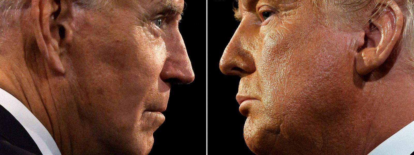 Déjà-vu: Der amtierende US-Präsident Joe Biden (links) und Ex-Präsident Donald Trump könnten im kommenden Jahr erneut aufeinandertreffen.