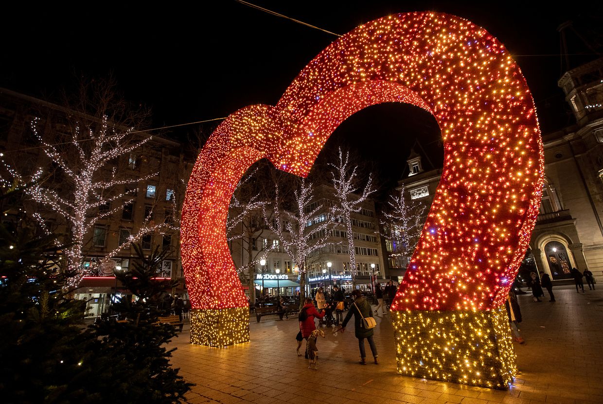 As iluminações de Natal de 2020