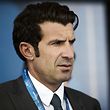(FILES) - A picture taken on April 30, 2015 in Manama shows Portuguese former football player, Luis Figo. Luis Figo said in a statement on May 21, 2015 he dropped out of the FIFA presidential election, calling soccer's governing body a dictatorship under Sepp Blatter.  AFP PHOTO / MOHAMMED AL-SHAIKH