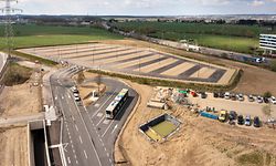 Ouverture parking provisoire Cloche d’Or P+R  - Luxembourg - Ville -  - 20/04/2021 - photo: claude piscitelli