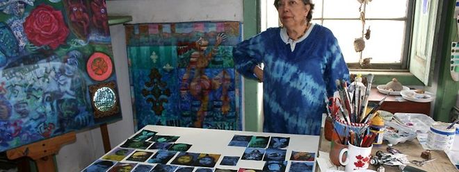 A artista plástica portuguesa Luísa Queirós