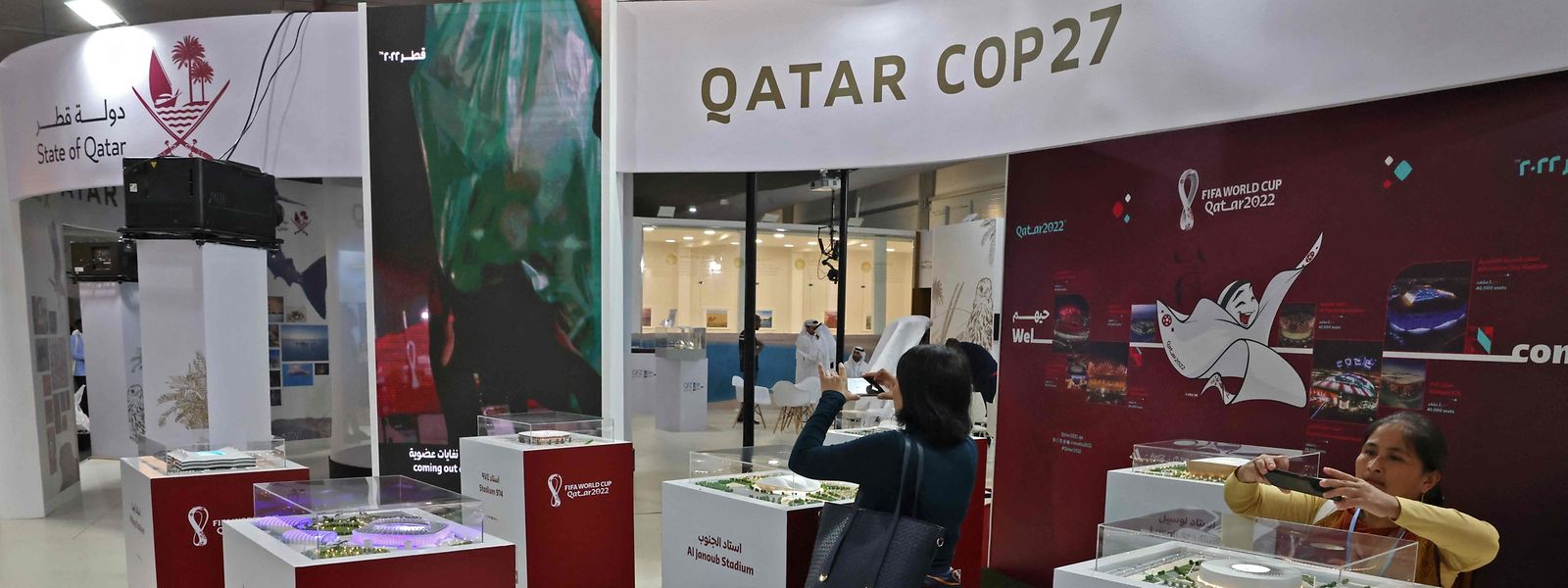 Dass Katar mit seinem COP-Pavillon die Fußball-WM als nachhaltig bewirbt, empfindet Fußball-Fan Paul Galles (CSV) als Hohn und Augenwischerei: „Wer Menschenrechte mit Füßen tritt, handelt nicht nachhaltig.“
