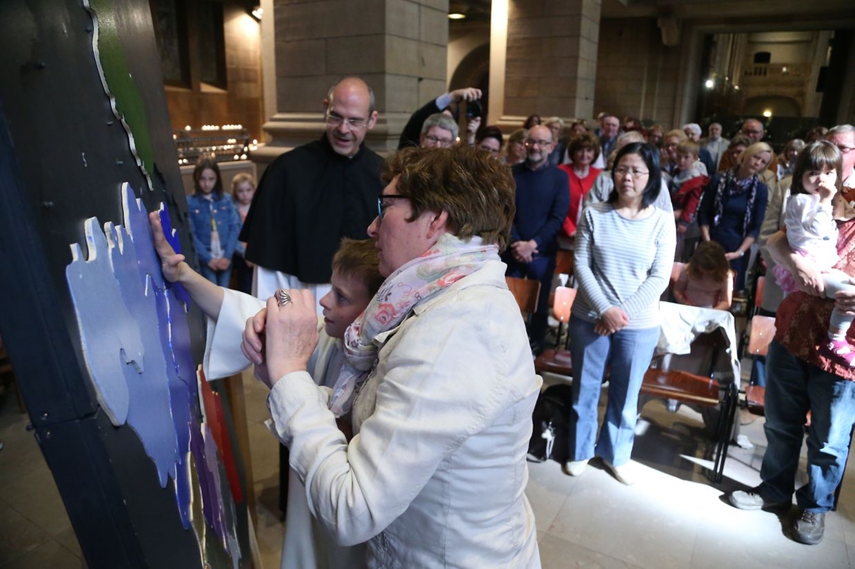 Messe für die neue Pfarrei "Saints-Pierre-et-Paul“(Ettelbrück).