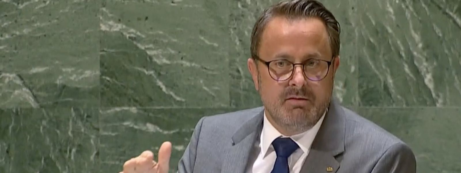 Luxemburg ist bereit, die Bemühungen zur Bekämpfung der Corona-Pandemie fortzusetzen, so Premier Xavier Bettel vor der UNO.