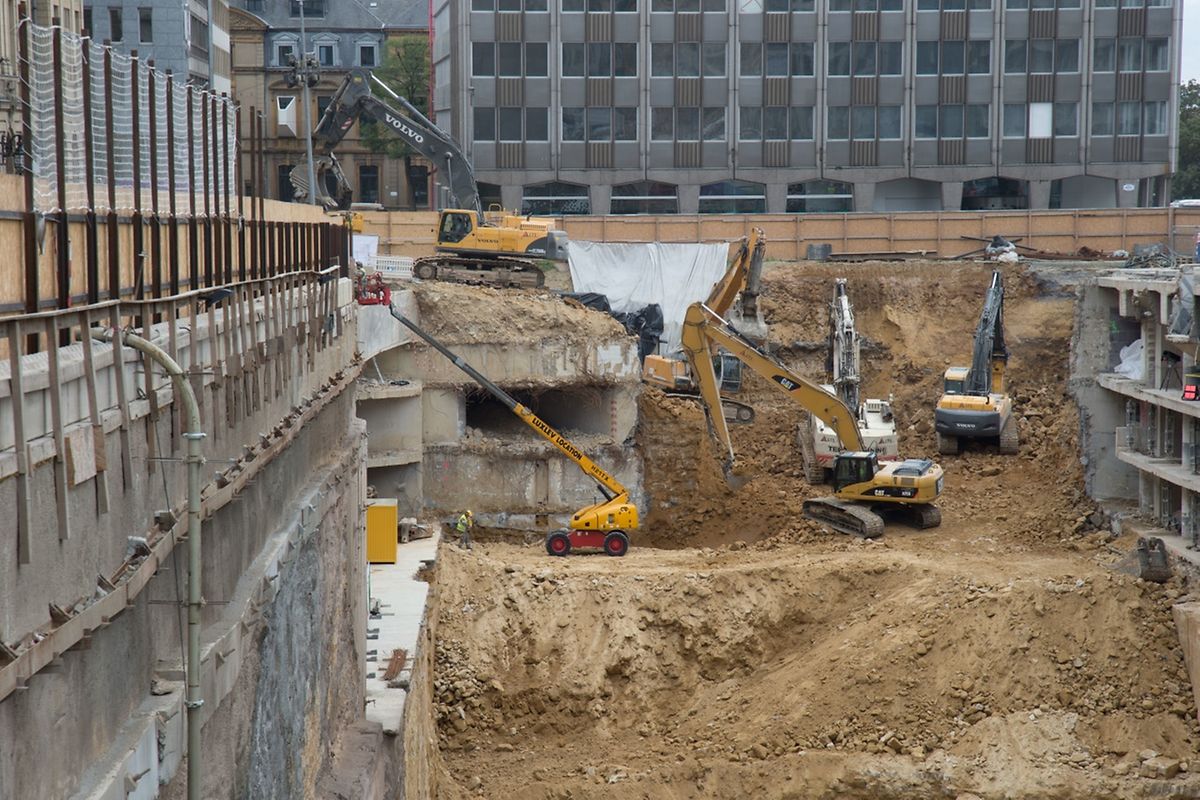 Der Supermarkt Delhaize soll im Sommer 2019 eröffnen.