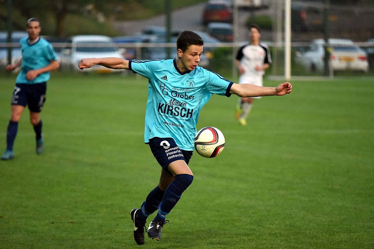 Äischdall (D1) - Merl (D2) 2-5. . Alex Freymann (Alliance Äischdall).
