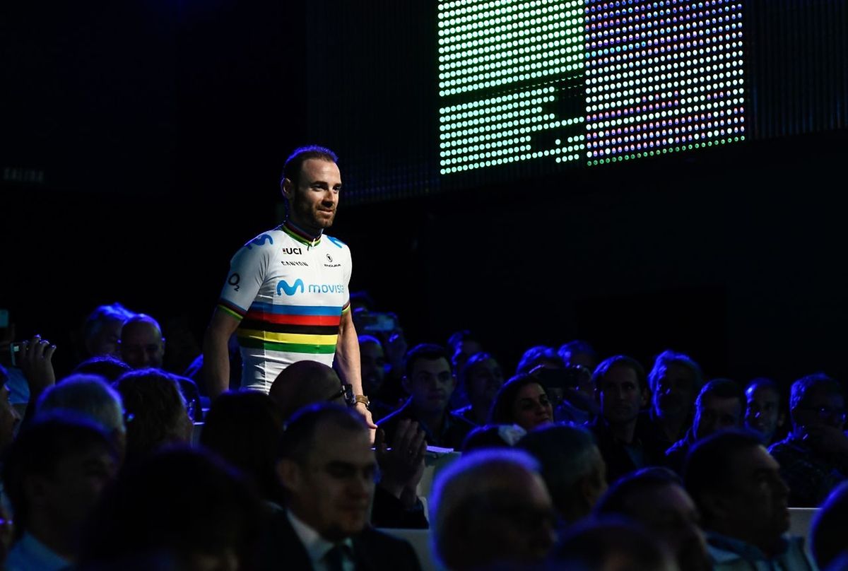 Le champion du monde Alejandro Valverde est attendu au départ du Giro et de la Vuelta en 2019.