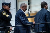 Bill Cosby vor der Urteilsverkündung.