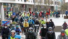 Lokales, critical mass Düdelingen, Fahrrad, Vélo, Fahrradfahrer    Foto: Luxemburger Wort/Anouk Antony