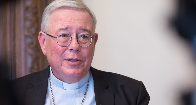 Kardinal Jean-Claude Hollerich im Bischofshaus.