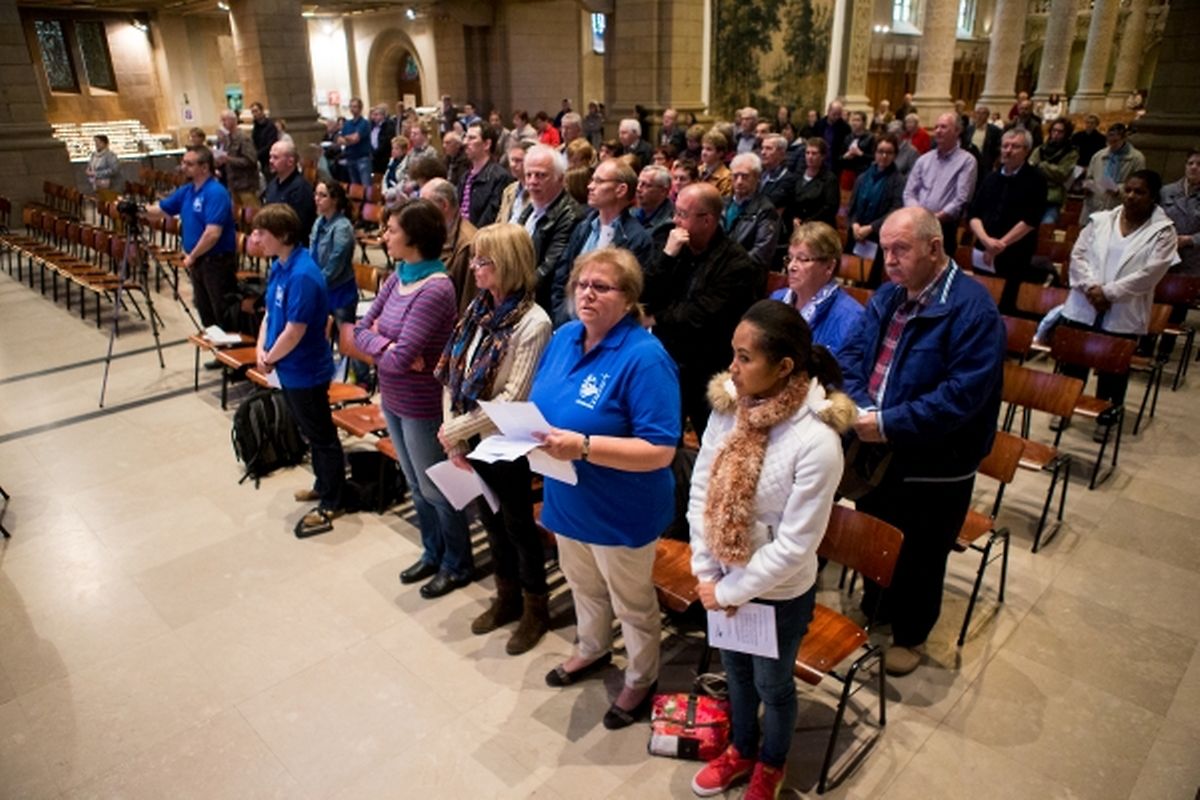 Inklusive Messe in Lautsprache und Gebärdensprache.