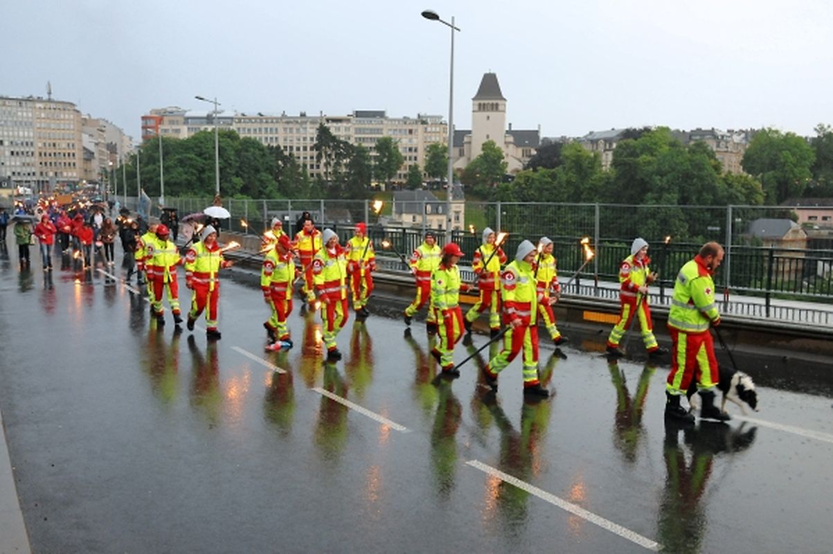 Nationalfeierdag, Nationalfeiertag 2015, Fackelzuch (Foto: Alain Piron)
