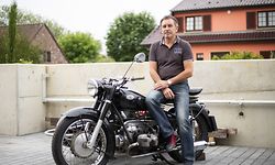 MIM Guy Laroche aus Steinfort, Oldtimerliebhaber, Portrait de Guy Laroche, son atelier et sa collection de véhicules, fotos: Julian Pierrot/ Luxemburger Wort / Foto: Julian PIERROT