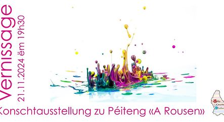 Vernissage Konschtausstellung Hobby'ART  Petange   21.11. 19:30