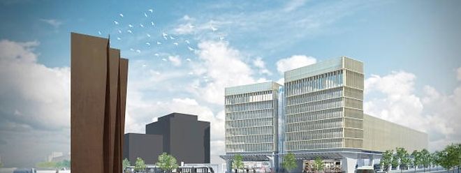 Bei der Luxexpo in Kirchberg entstehen ein Auffangparkplatz und ein Busbahnhof.