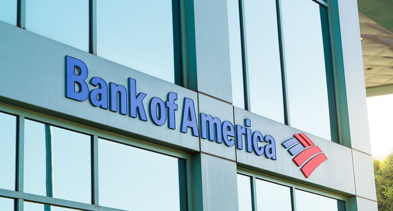 Bank of America in Los Angeles, California