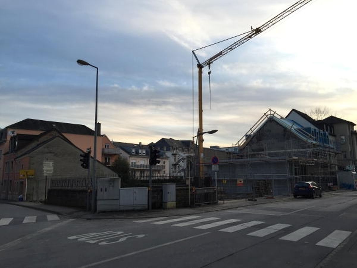 Dort, wo das Duchscher-Haus stand, klafft eine große Lücke. 